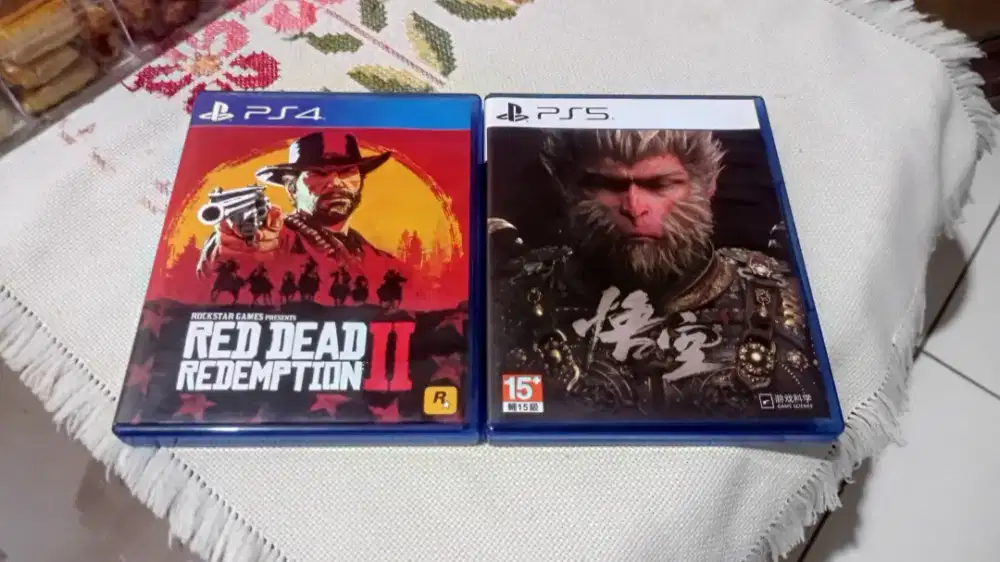 Wukong (PS 5) - Red Dead Redemption 2 (PS 4)