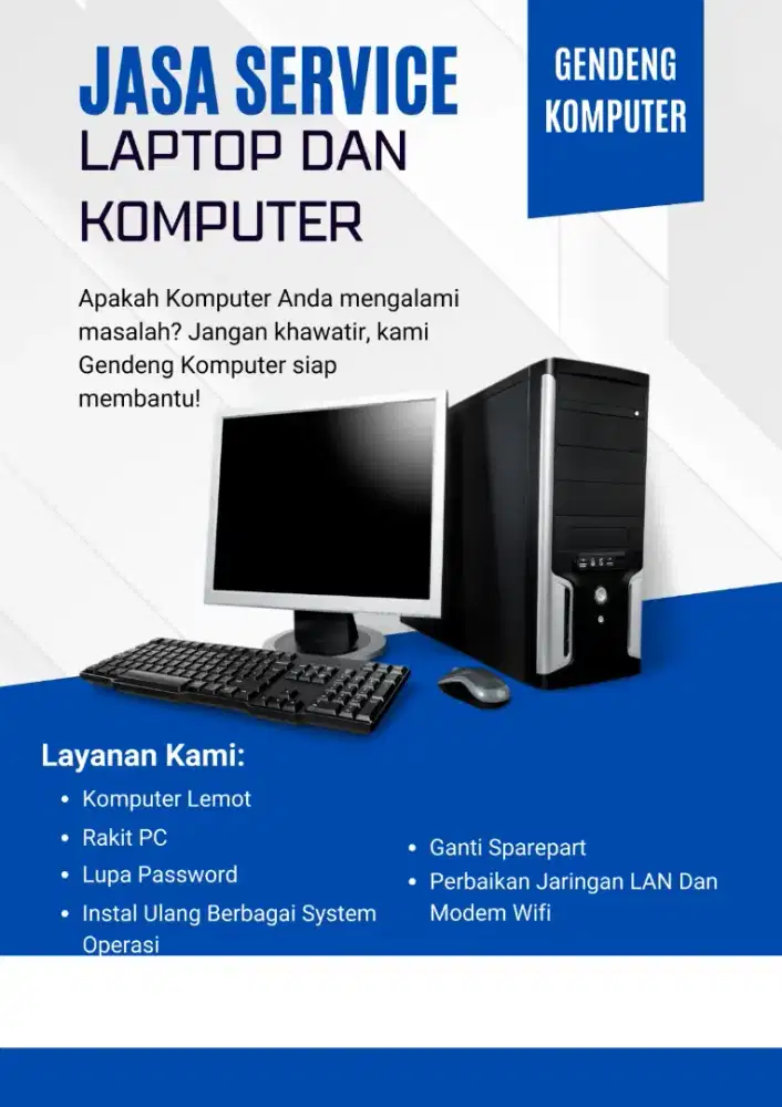 Service Laptop Dan Komputer