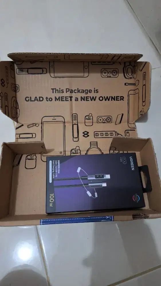 Kabel Ugreen Uno Type C to C 2M