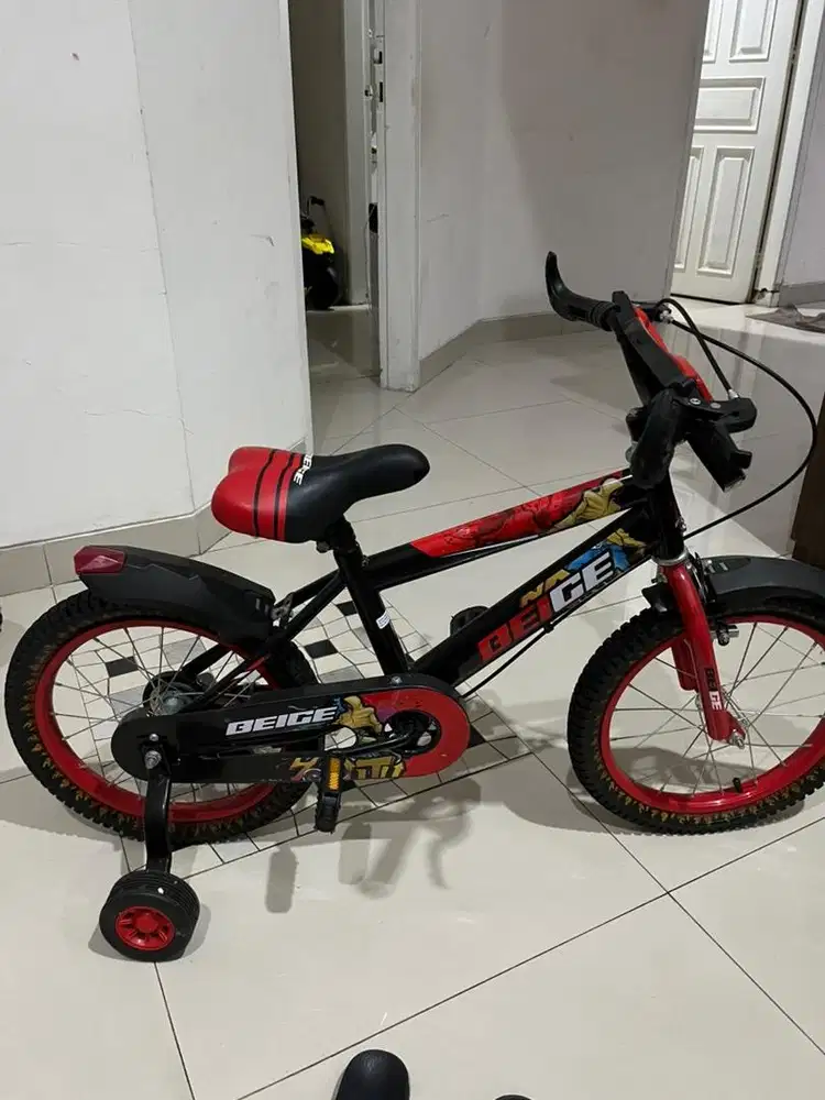 sepeda anak rangka baja