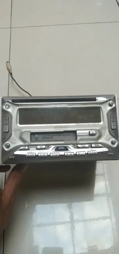 Head Unit Kenwood DPX-3050 Original + Bonus DVR Bosch Borongan