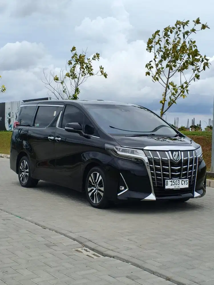 Toyota Alphard G ATPM facelift sensing 2020
Warna hitam
Km 53 RB