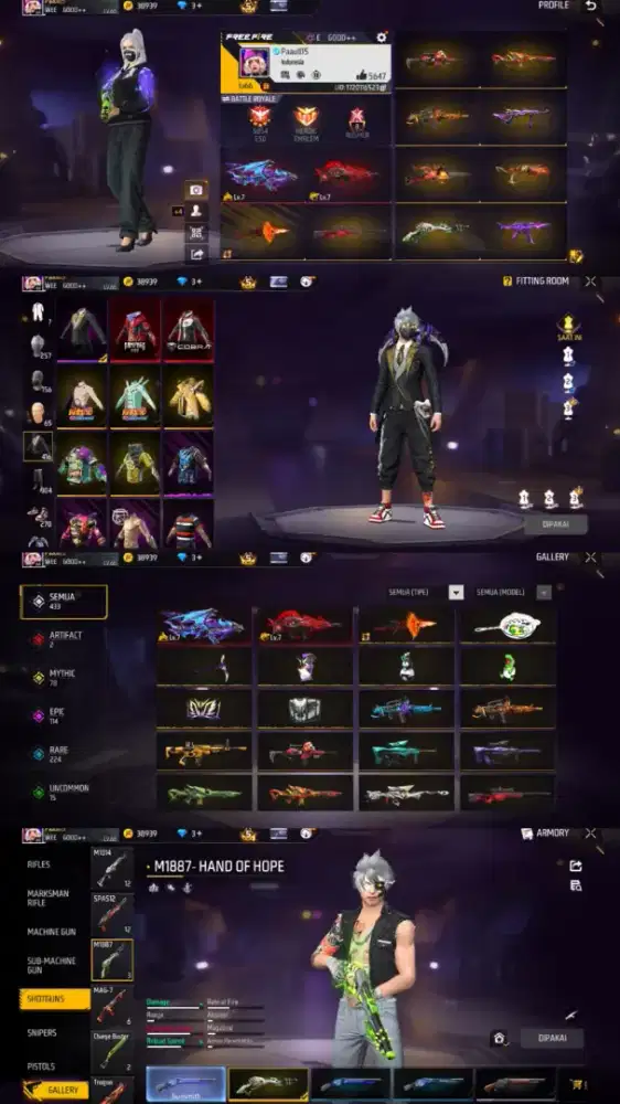 JUAL AKUN FIREE FIRE