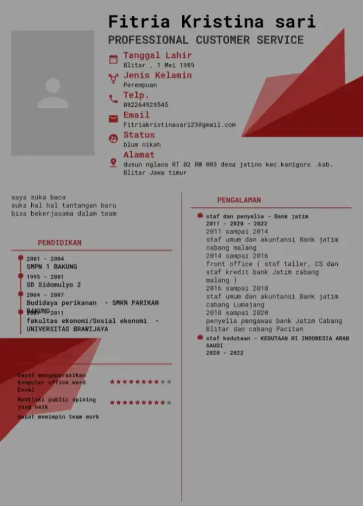 Mencari lowongan kerja administrasi perkantoran, jasa, marketing