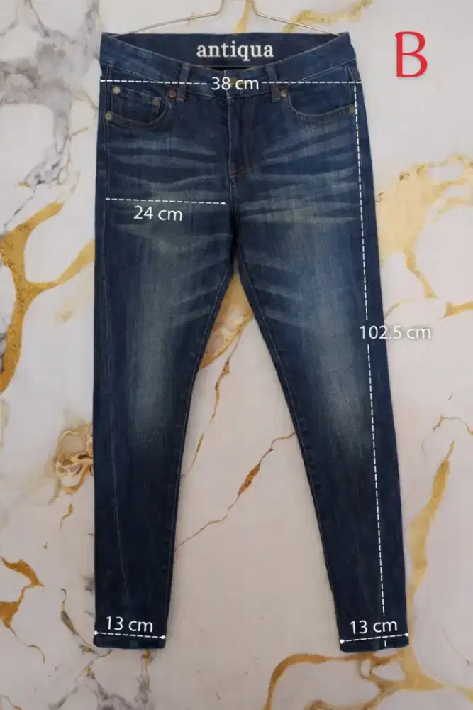 Jeans Antiqua Original Slim Fit Dark Blue – Keren & Siap Pakai!