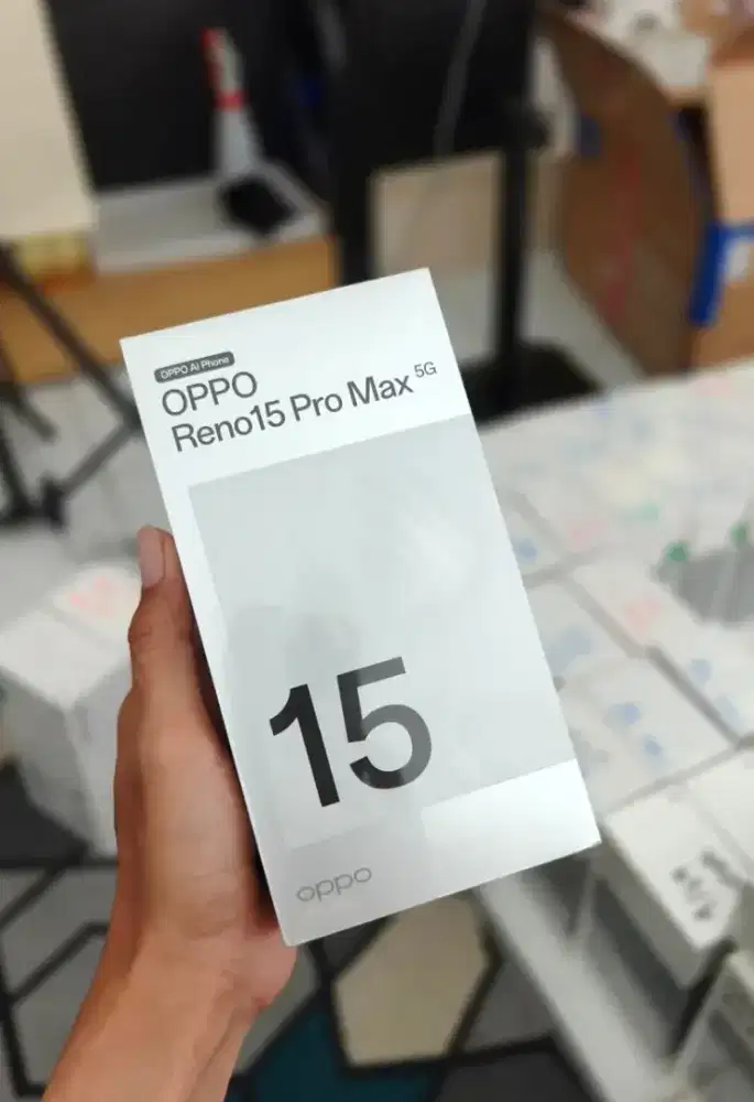 Ready Oppo Reno 15 Pro Max
Ram 12/512 GB Brown
