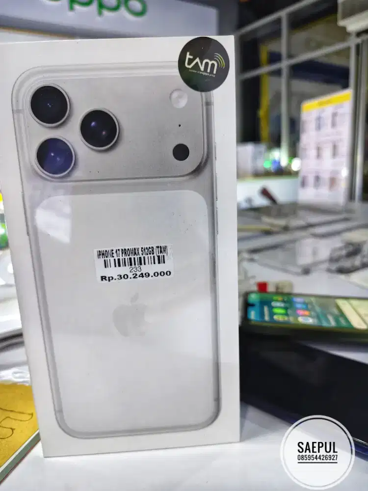 Baru iphone 17 promax 512GB