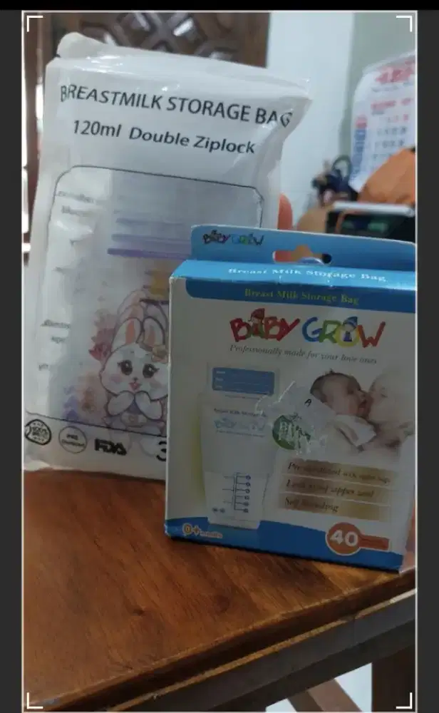 Breastmilk storage bag - Baby Grow - isi 40 bags