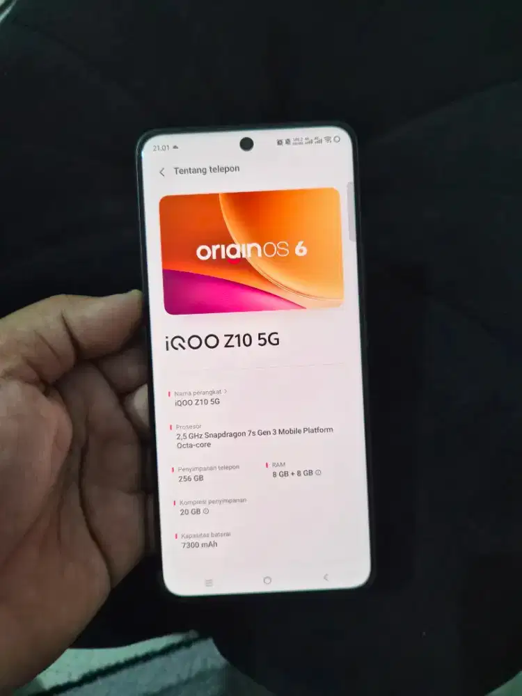 TERMURAH IQOO Z10 5G LIKE NEW JUAL CEPAT