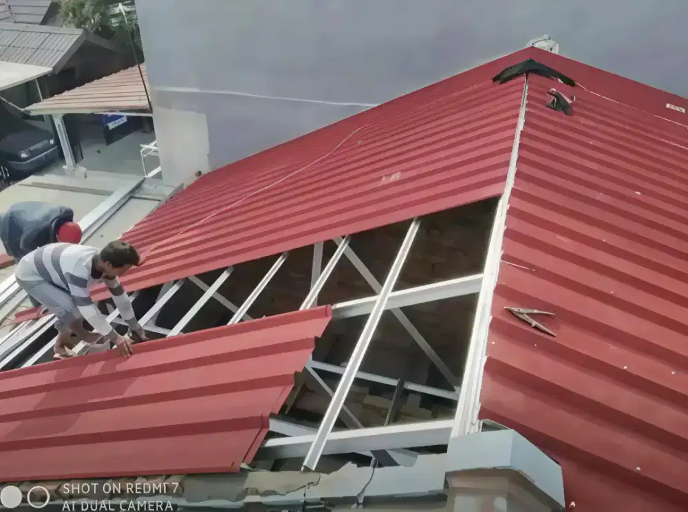 Jasa ganti atap kanopi dan rumah