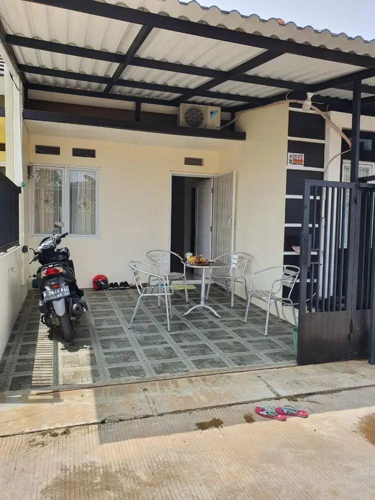 DIJUAL CEPAT RUMAH 2 KAMAR DI CLUSTER, CARPORT LUAS, SIAP TEMPATI