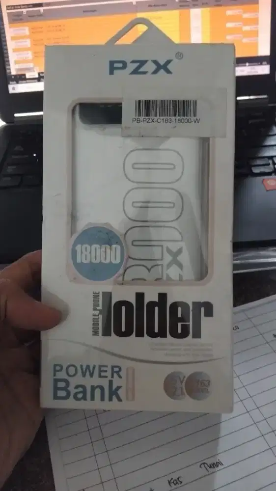 POWER BANK PZX 18.000MAH REAL CAPACITY