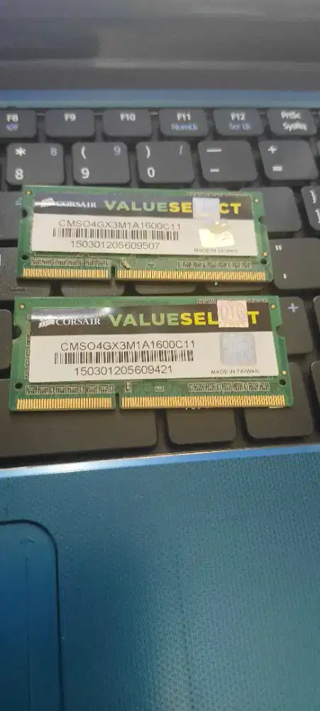 Ram laptop 4 GB DDR3 corsair