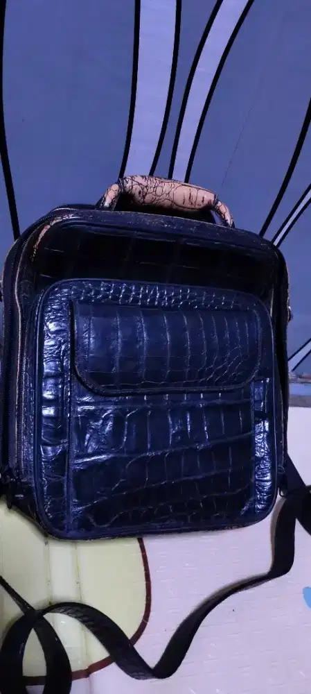 Tas kulit buaya asli