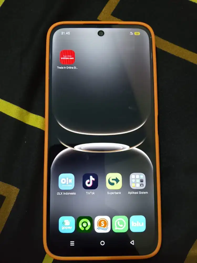 Mau jual hp Infinix smart 20 baru sehari ram4/128 lengkap full set