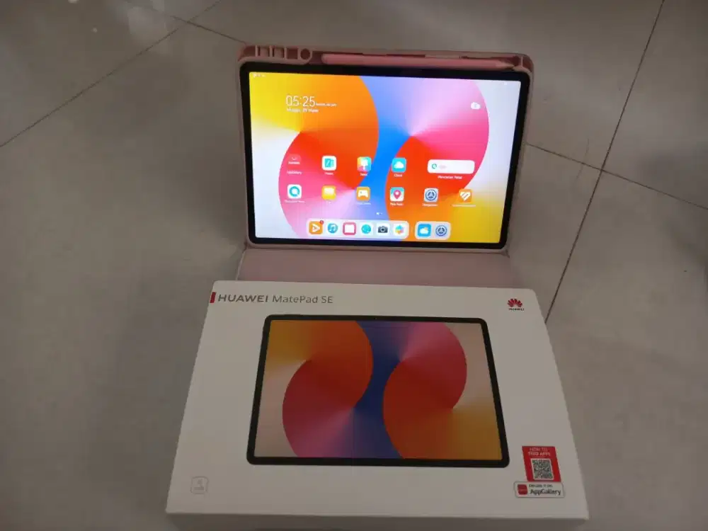 FULLSET LIKE NEW HUAWEI MATEPAD SE 11 FREE FLIP COVER + PEN UNIVERSAL