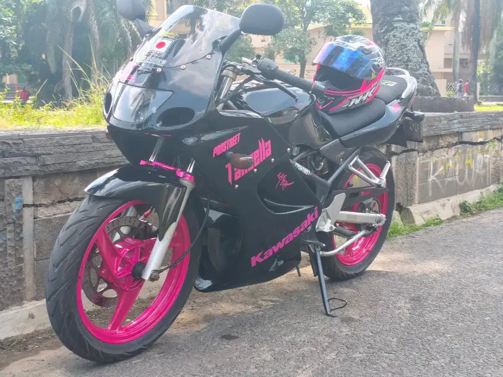 Ninja rr old warna asli hitam