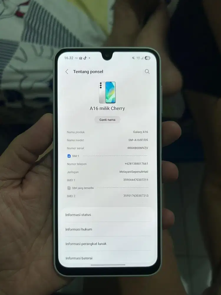 Samsung A16 8/256GB Fullset