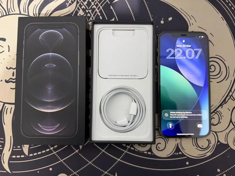 Jual iPhone 12 Pro Black 128Gb iBox Bandung