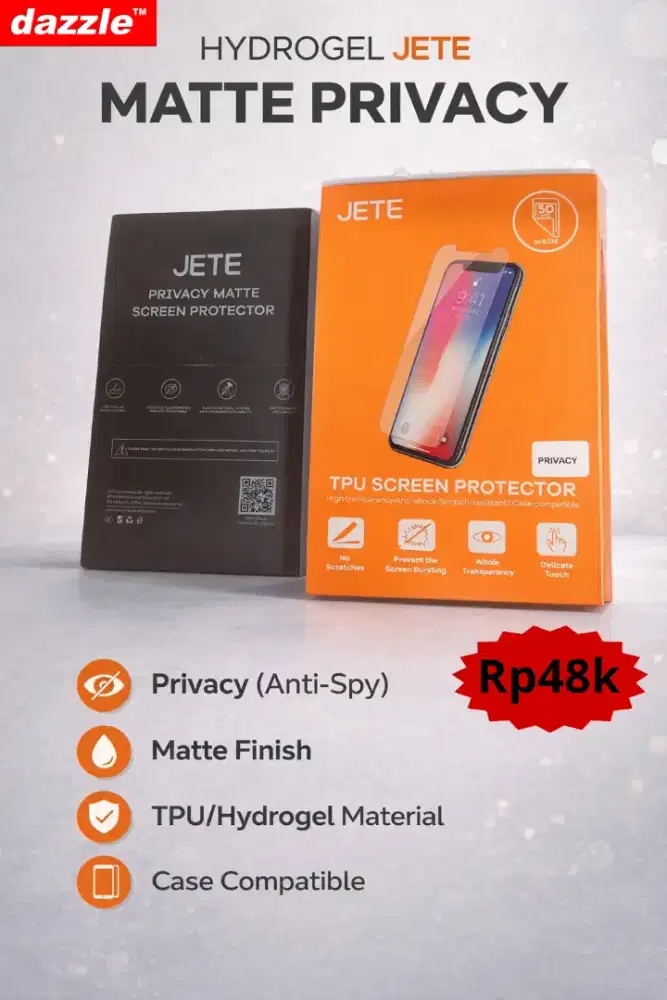 Hydrogel Jete Matte Privacy