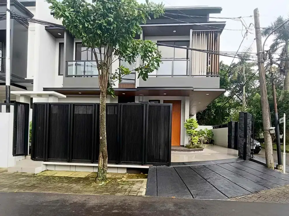 Di Jual Rumah Hoek Bagus Siap Huni Dekat Akses Tol dan Stasiun Krl Bsd