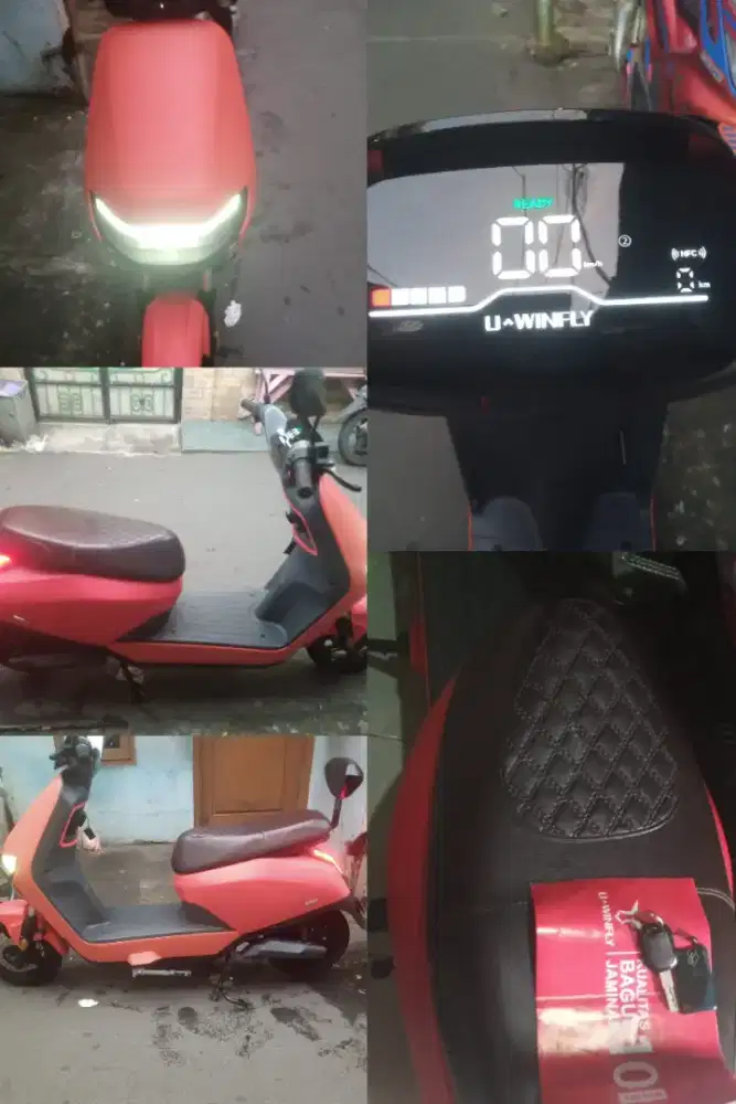 Di jual sepeda listrik merek U'WINFLY tipe M70 THN 2026