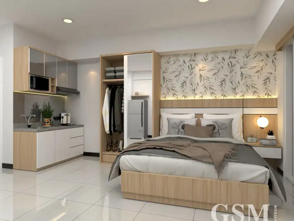 Disewakan Apartemen Benson Studio Full Fuurnish Mewah Lantai 12