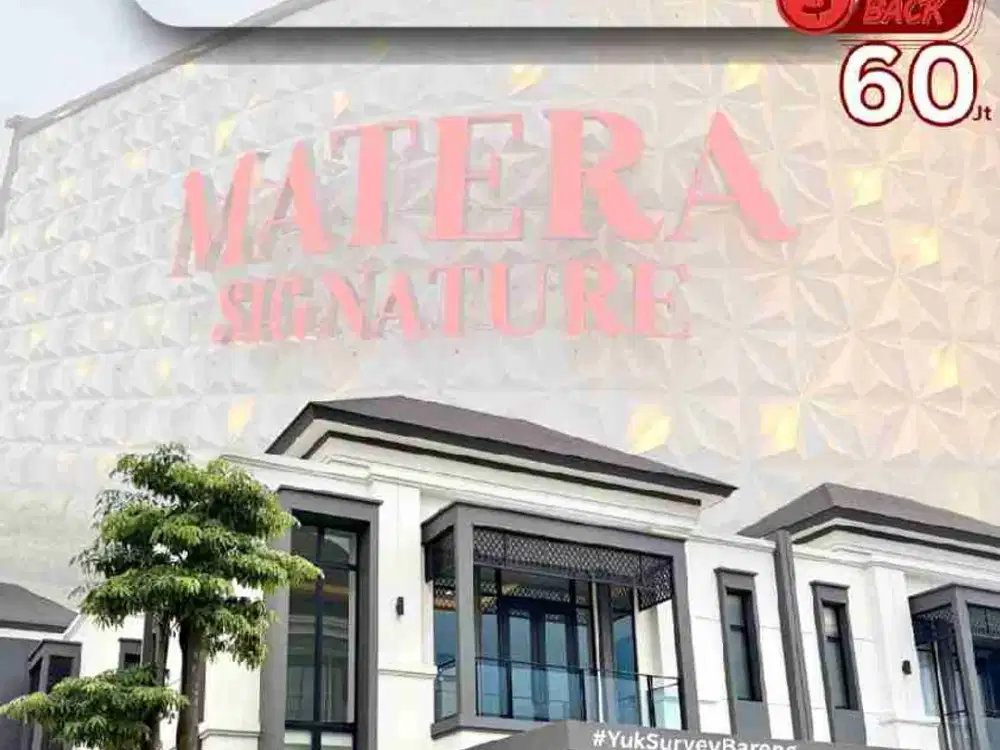 Rumah Termewah Matera Residences Gading Serpong