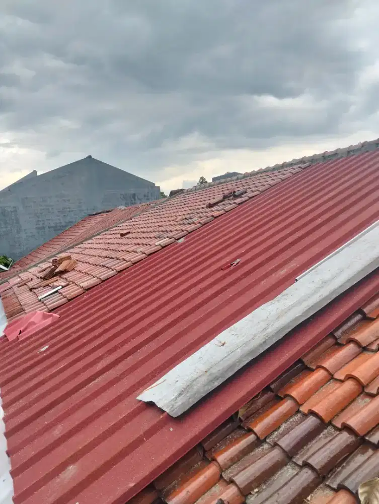 Tukang atap bocor ganti atap renopais  dll