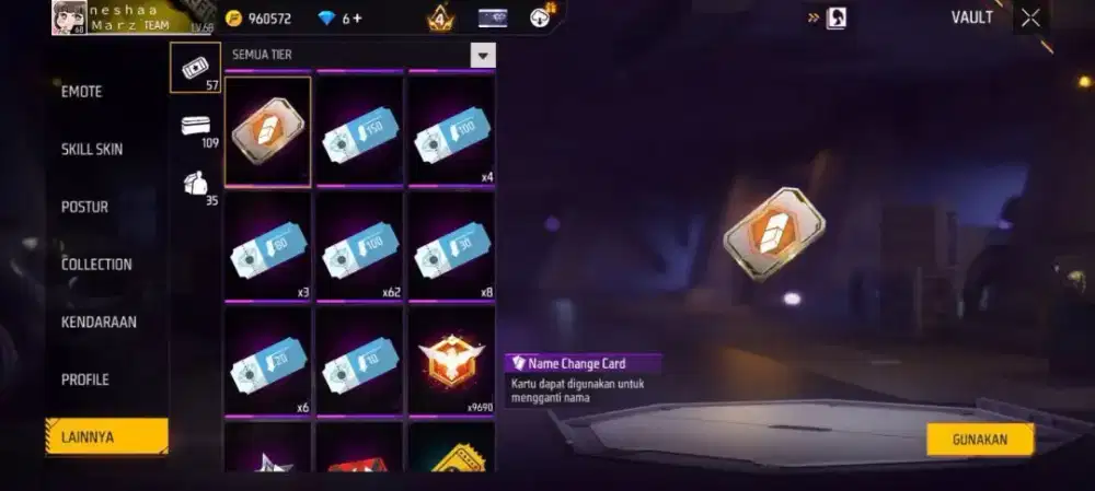 Jual beli akun ff spek GG murah dijamin Aman dan terpercaya