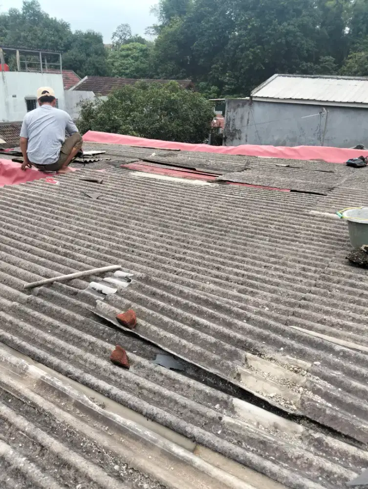 Tukang atap bocor ganti atap renopasi rumah