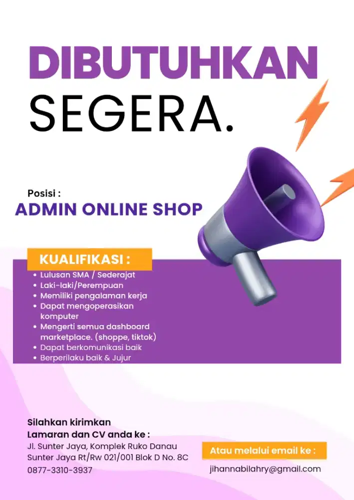 ADMIN ONLINE SHOP