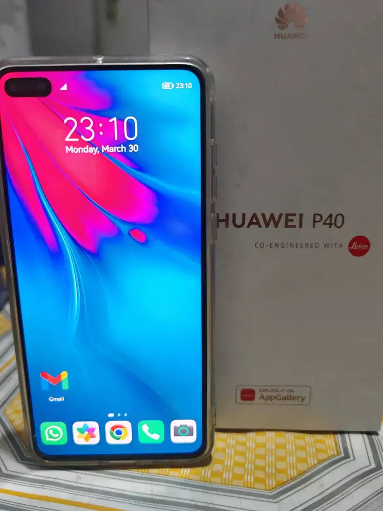 Dijual Huawei P40 8/128, mulus murah