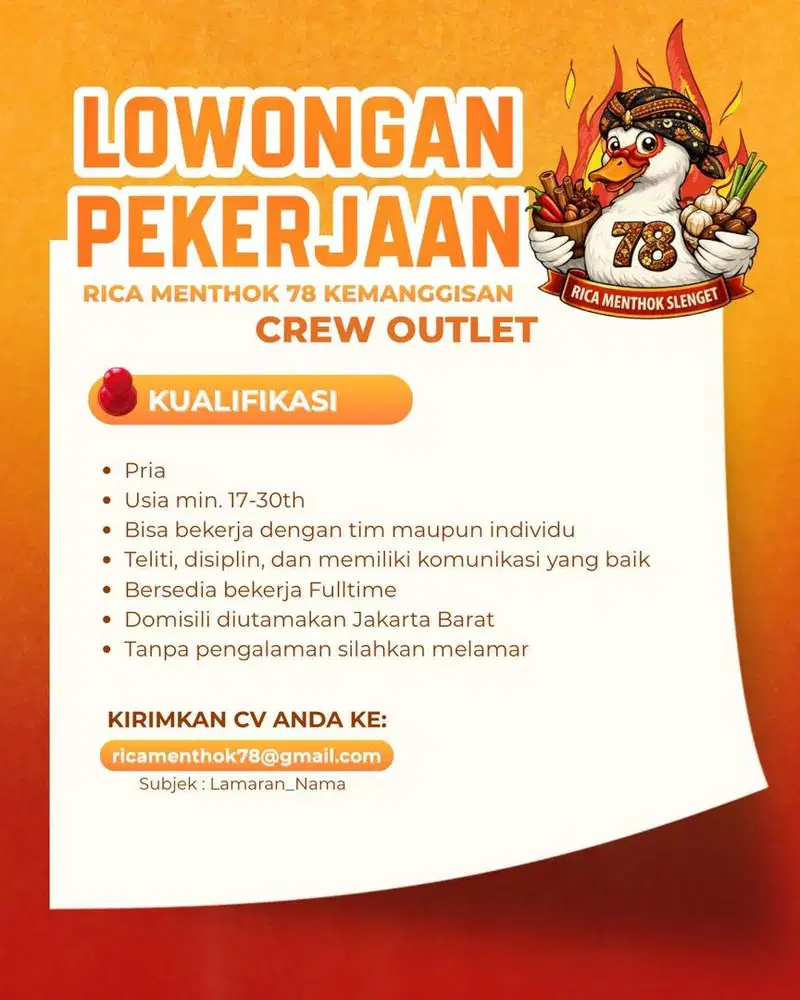 Lowongan Pekerjaan