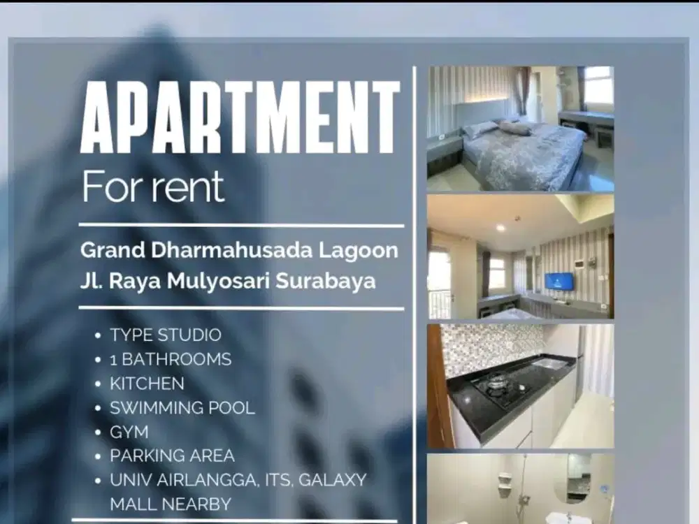 Apartment Grand Dharmahusada Lagoon