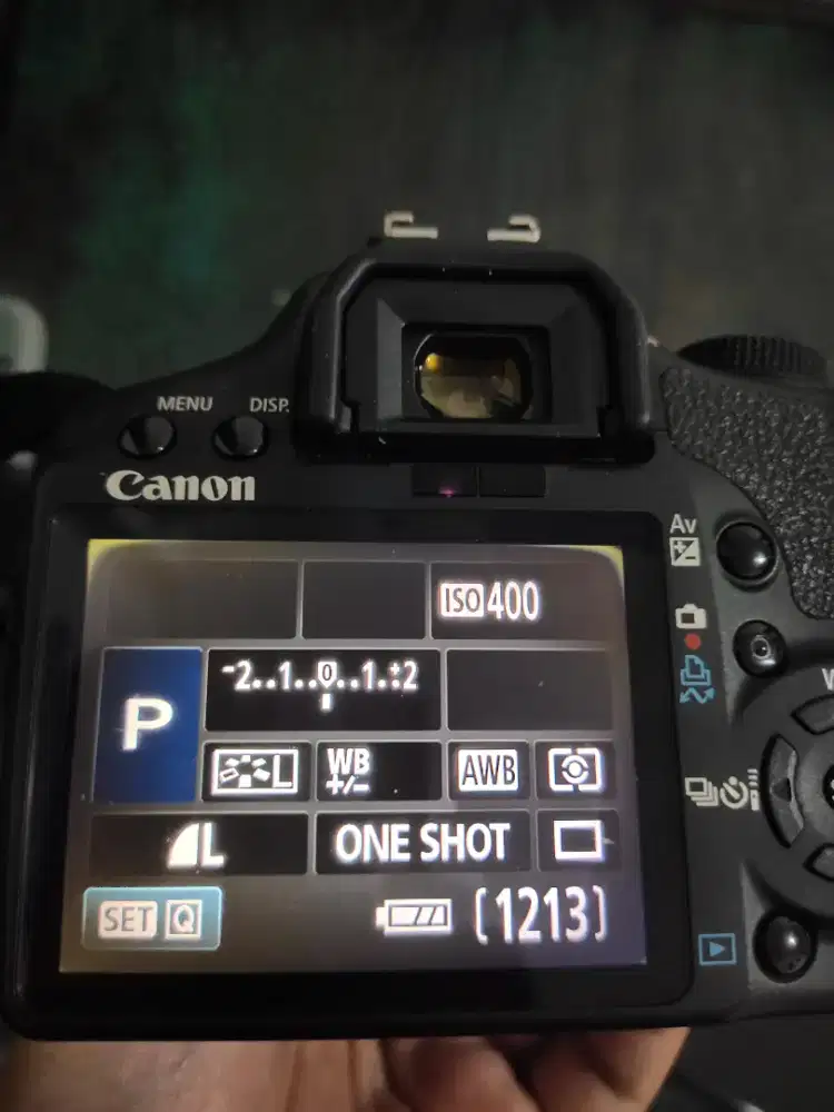 Kamera Dslr Canon Eos 500d 2009