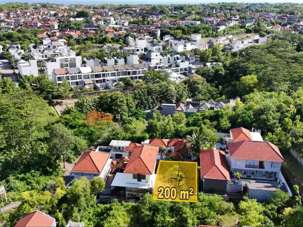 Tanah Plot Kecil Link Villa Depan STP Nusa Dua Bali