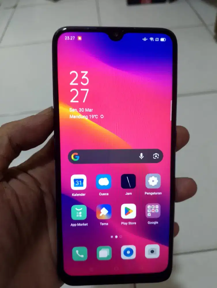 Dijual Oppo A5 2020 masih mulus normal original semuanya lancar