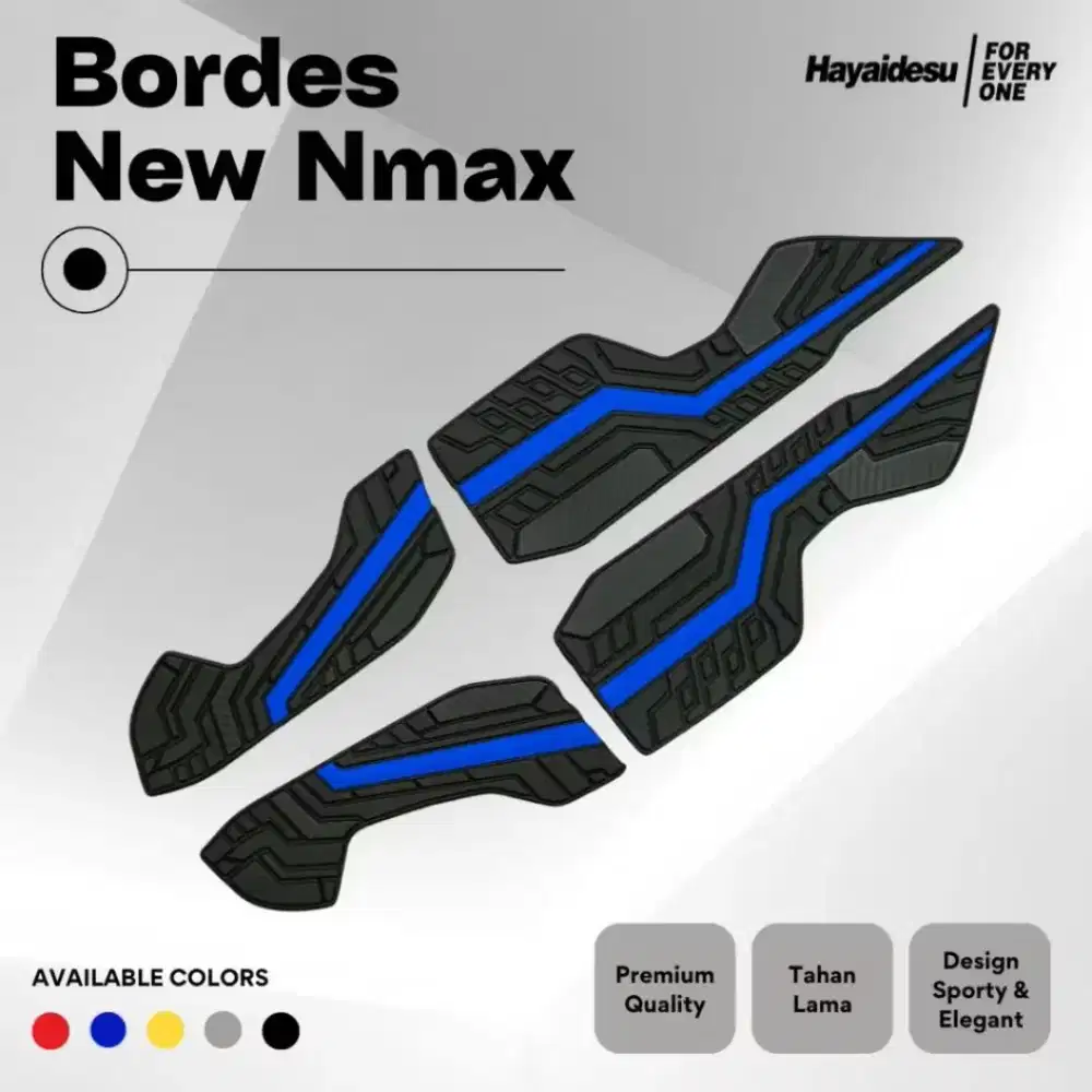 Hayaidesu Floor Step Boardrest Karpet Motor
NEW NMAX Bordes -l