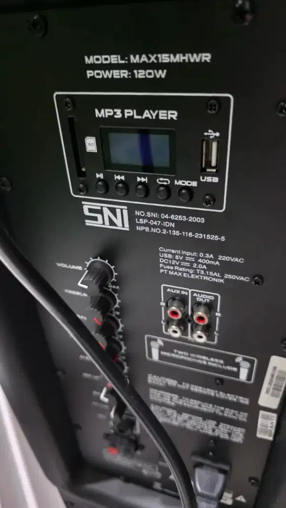 Dijual speaker baretone