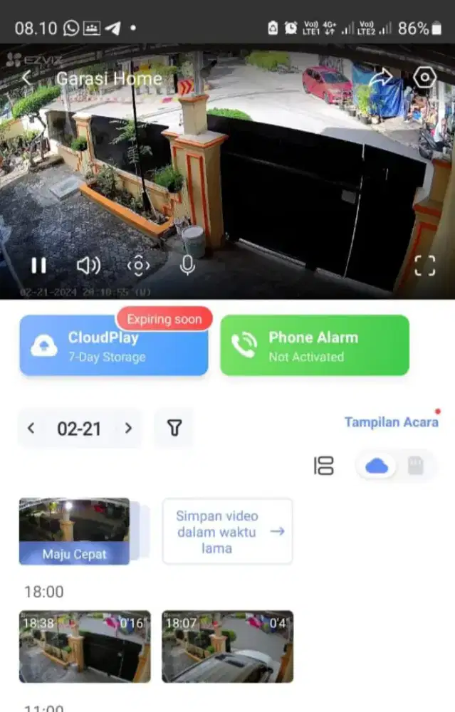 Paket ezviz 1jt + pasang 1 camera + memori