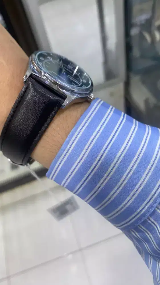JAM TANGAN KULIT - CASIO ORI
