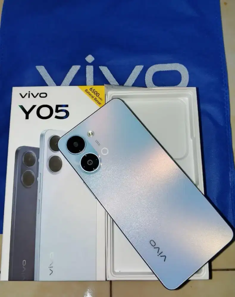 Vivo y05 4/128 pemakaian baru