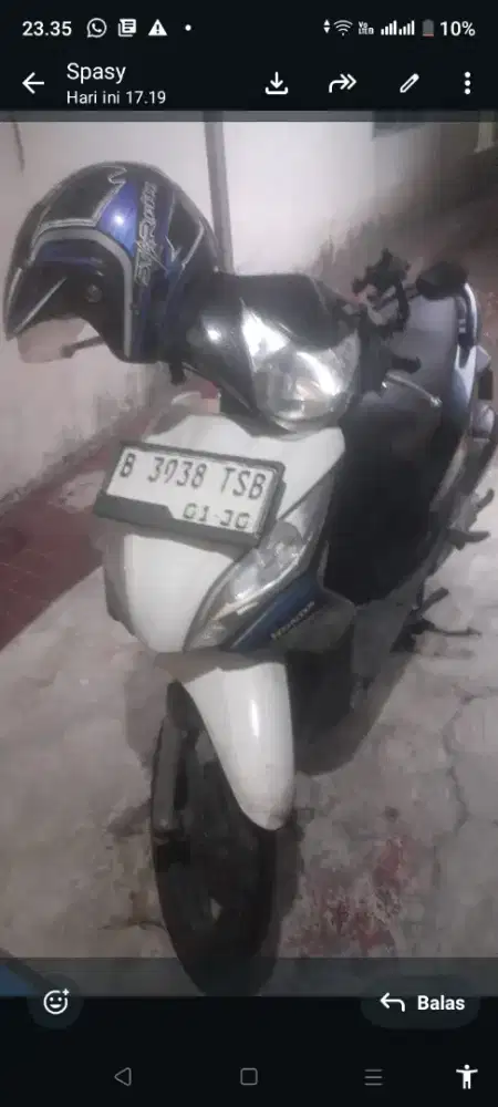 Honda spasy tahun 2013