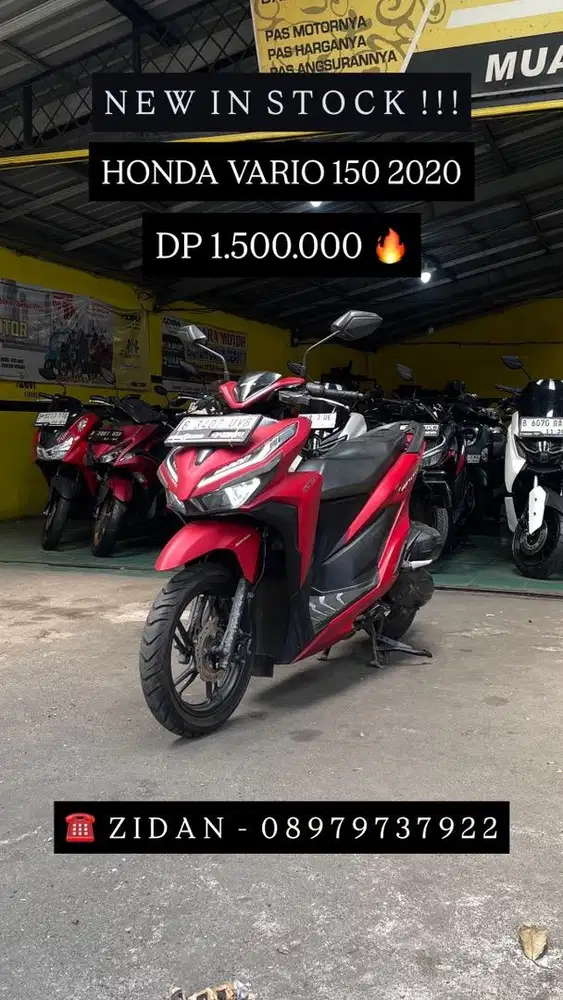 HONDA VARIO 150 2020 LOW KM !!!