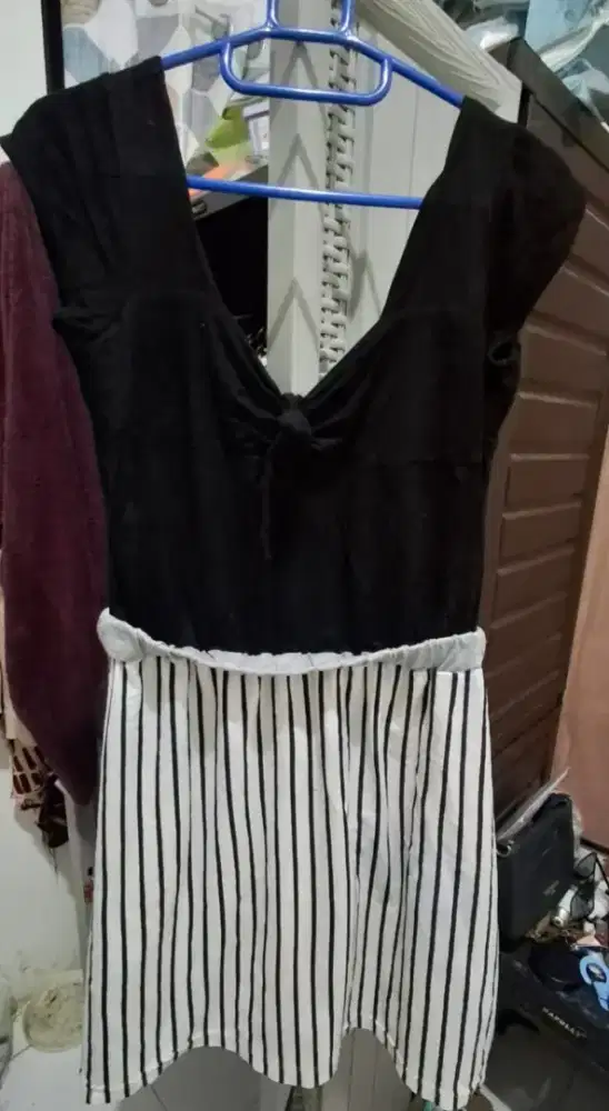 Dress mini bahan kaos