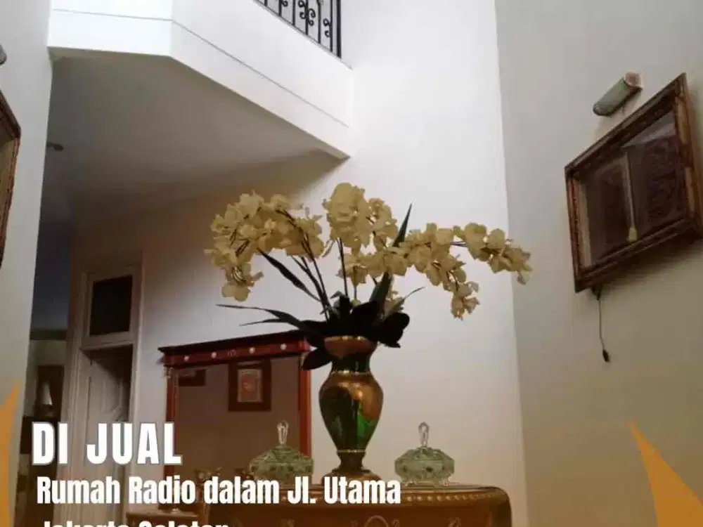 DI JUAL Rumah Radio Dalam Jl. Utama Jakarta Selatan