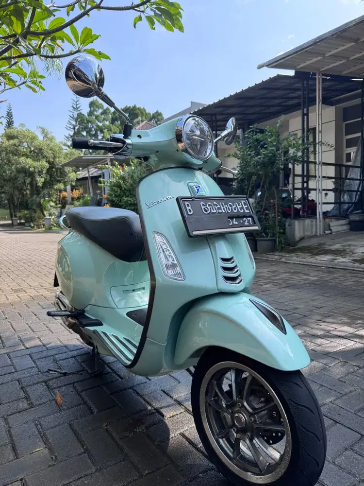 Vespa 2022 primavera S 150 cc i-gets Green Mint