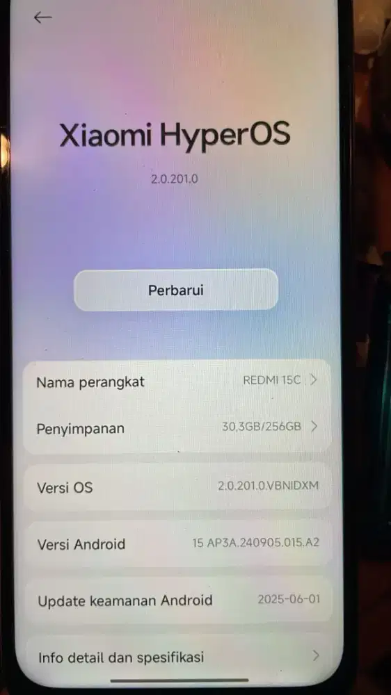 Xiaomi Redmi 15C Ram 8GB Rom 256GB