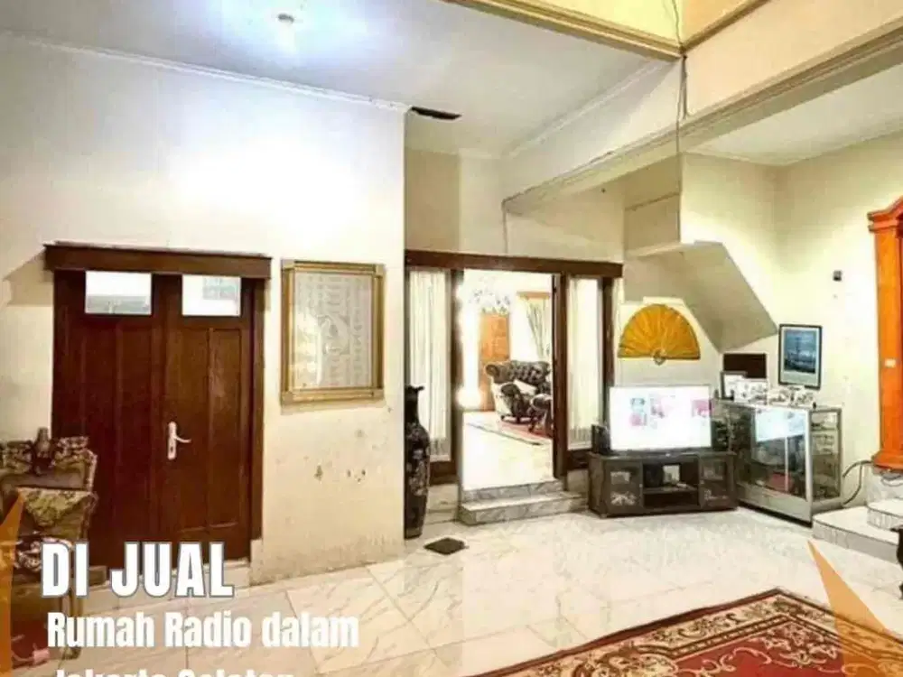 DI JUAL Rumah Radio Dalam Jakarta Selatan
